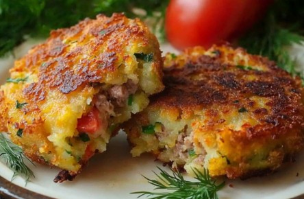 Сочетание драников и пиццы — идеальное лакомство за 20 минут