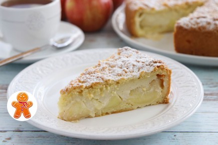 Сочная шарлотка с заварным кремом: пошаговый рецепт