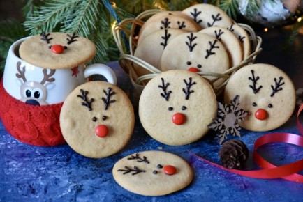 Насладитесь волшебством имбирно-медового печенья «Олененок Рудольф»