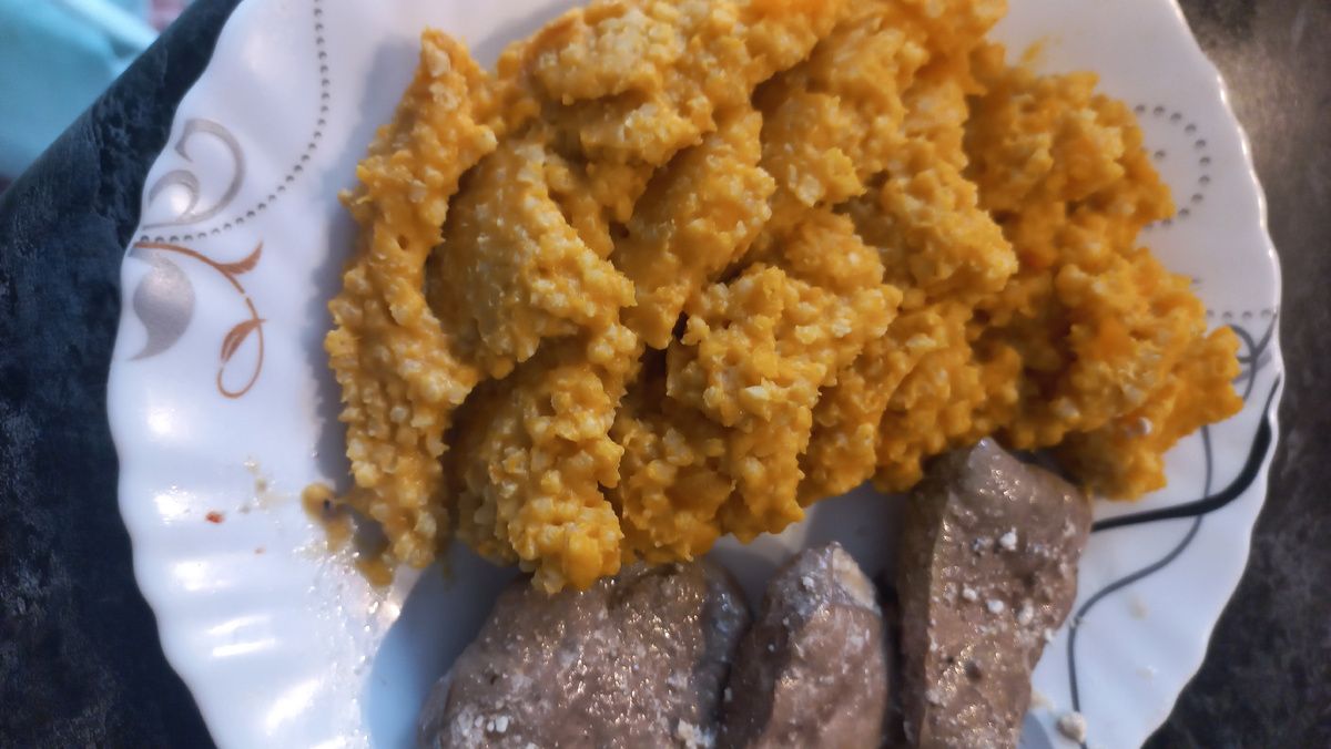 Меню для диабетиков: Пшенная каша с тыквой и запечённый карп