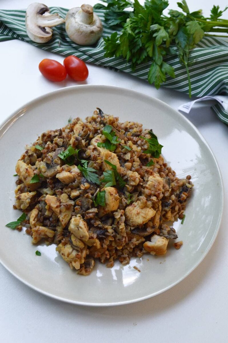 Гречка с мясом