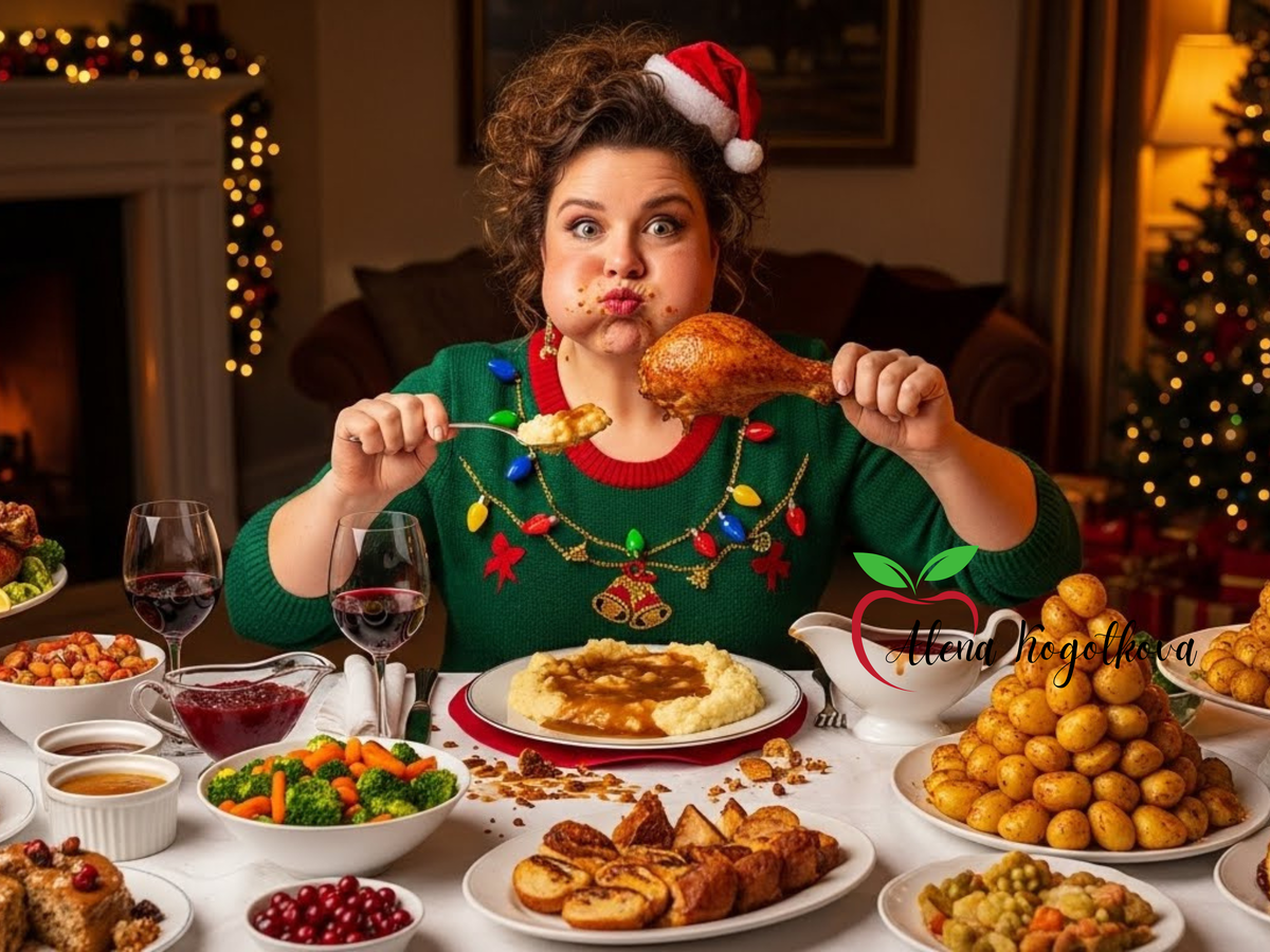 Праздничный стол и вызовы для здоровья