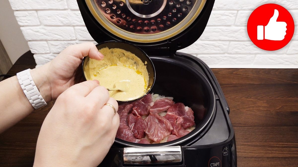 Сытное мясо в соусе: идеальный рецепт для мультиварки