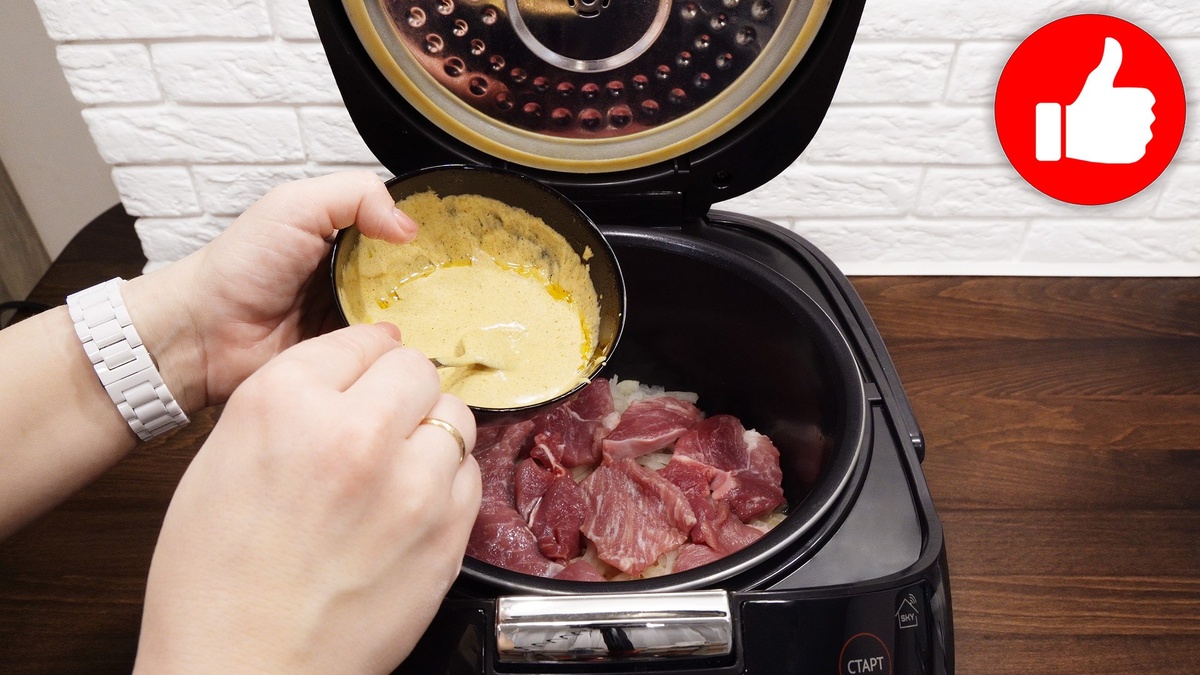 Сытное мясо в соусе: идеальный рецепт для мультиварки