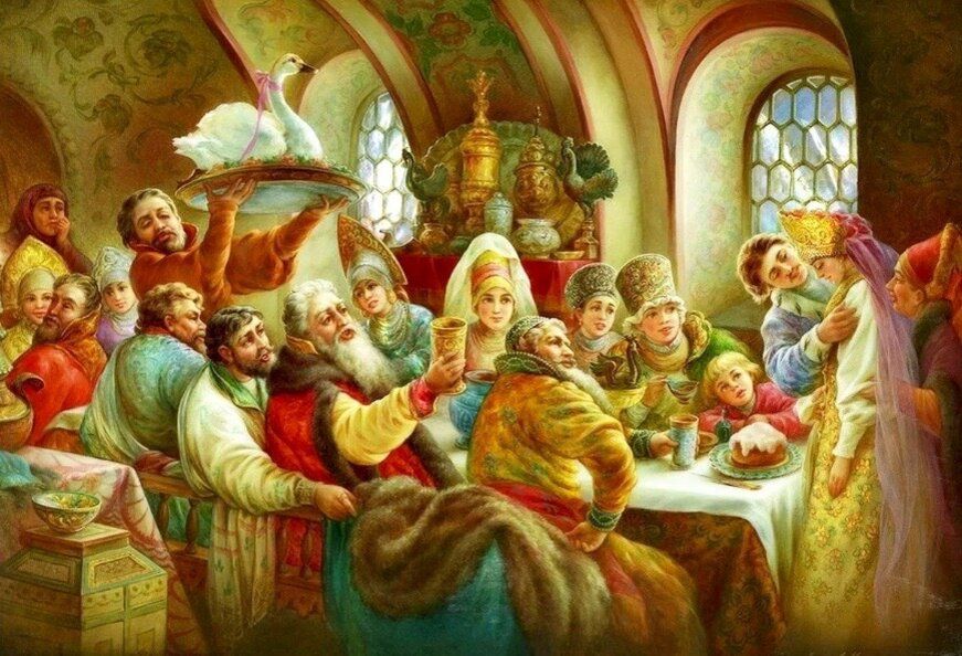 Царские пиршества: Как проходили торжества в древней Руси