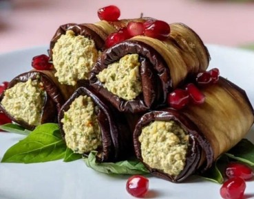 Рулетики из баклажанов с грецкими орехами: изысканная закуска на ваш стол