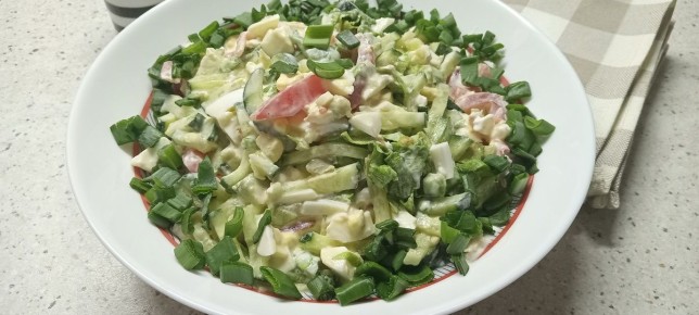 Простой и вкусный салат с авокадо: идеальное угощение на любой прием пищи