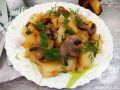 Тушеный картофель с шампиньонами: быстро и вкусно