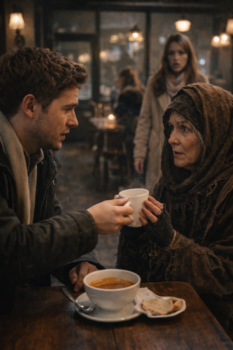 Жена миллионера находит истину в образе нищенки ради дочери