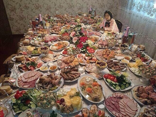 Правильное застолье: Какой стол действительно уважает гостей