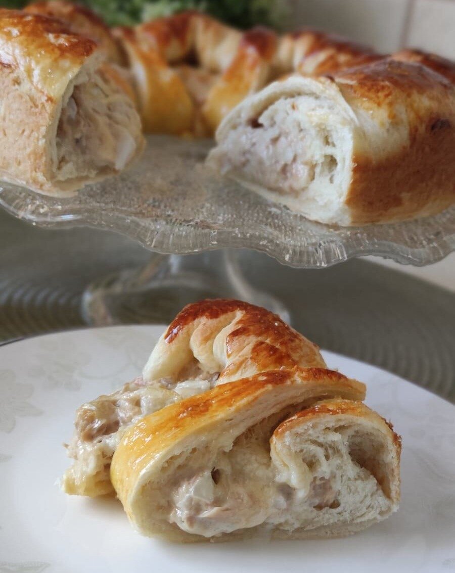 Кулинарный шедевр: Пирог с тунцом и сыром