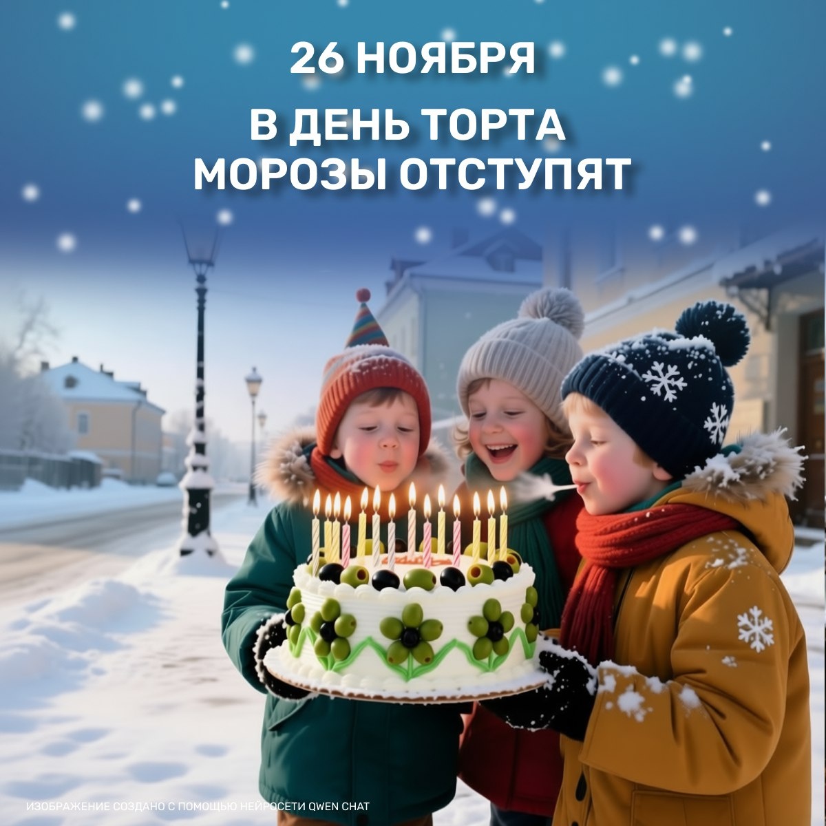 Погода в Кольском Заполярье: облачность, снег и праздники