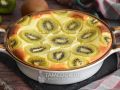 Нежная творожная запеканка с киви: идеальное сочетание вкуса и красоты