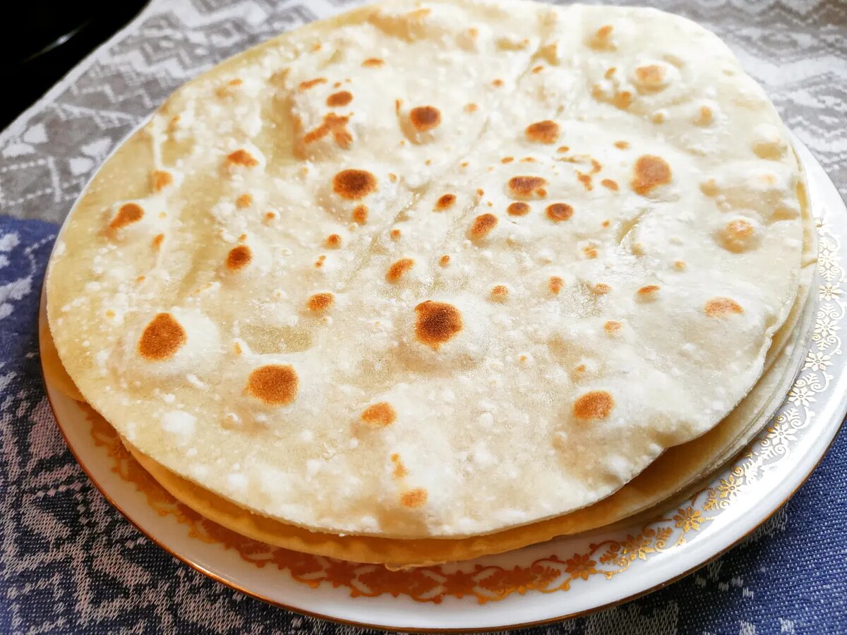 Как легко приготовить домашний лаваш и лепёшки