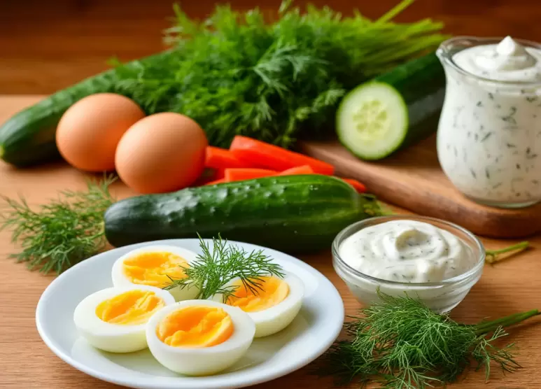 Легкий салат за три ингредиента: быстрая закуска для гурманов