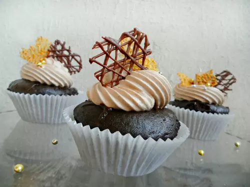 Порадуйте себя шоколадными кексами без яиц во время поста