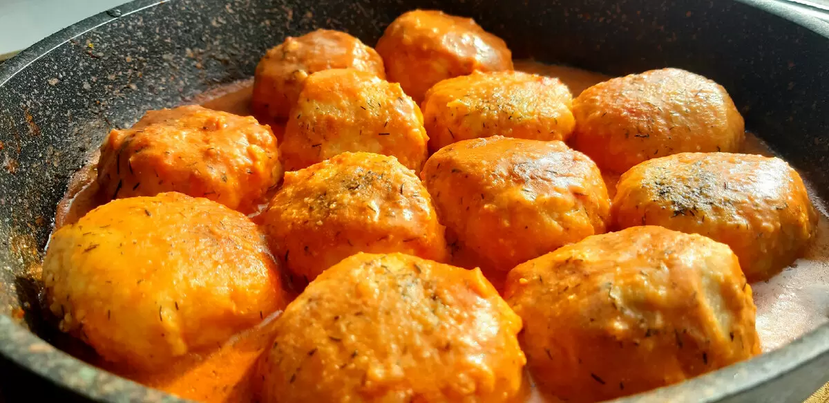 Как приготовить любимые тефтели в густом соусе без муки и крахмала