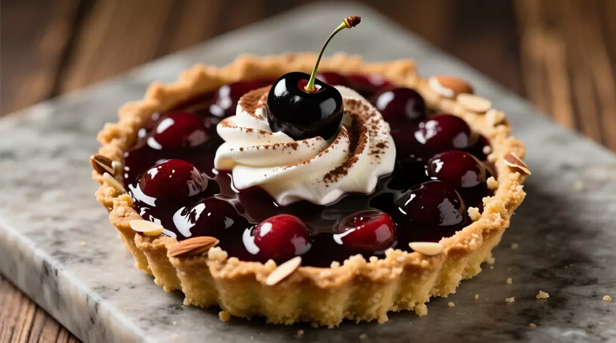 Черничный тарт: идеальное лакомство для осенних вечеров