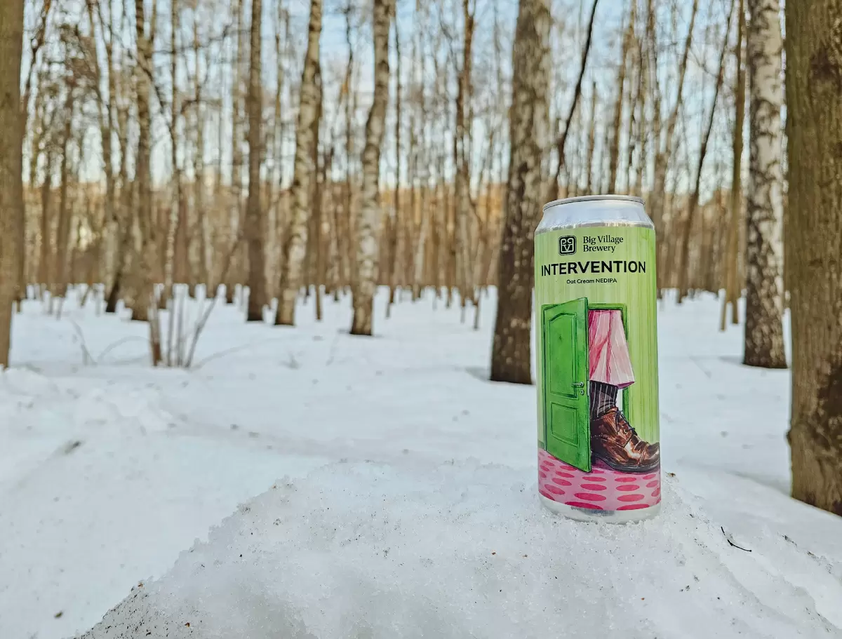 Встречайте новое пиво от Big Village: Что стоит знать о Intervention
