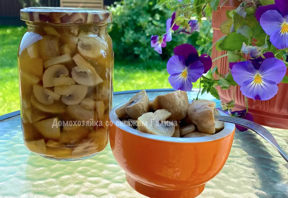 Маринованные шампиньоны без воды: гастрономическая находка на вашем столе