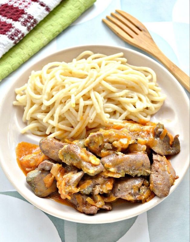 Куриная печень в мультиварке