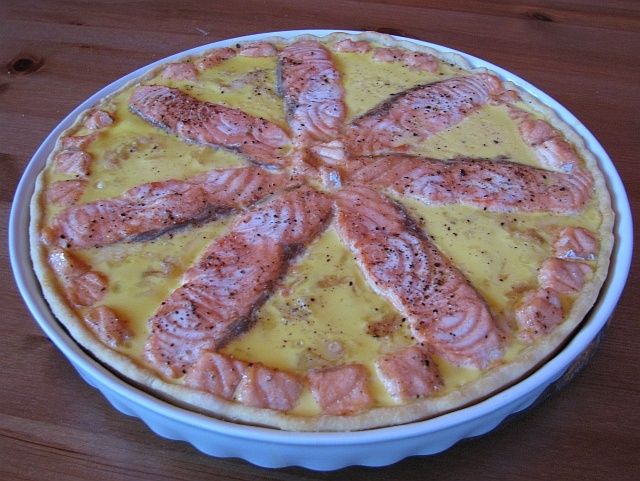 Киш с лососем и кабачком: изысканный вкус на вашем столе