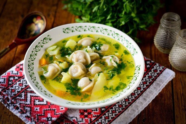Суп-пельмени — вкусное решение для холодных дней